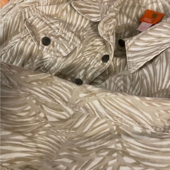 Blazer Patterned Hearts of Palm Beige - Picture 10 of 16